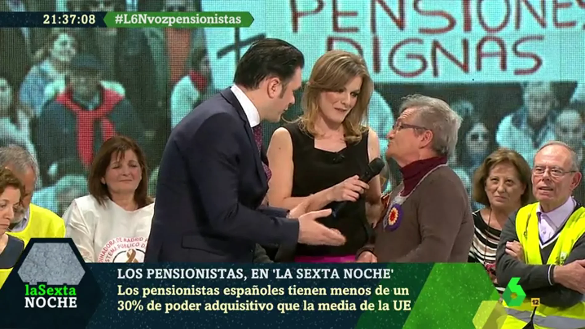 Ana García, pensionista