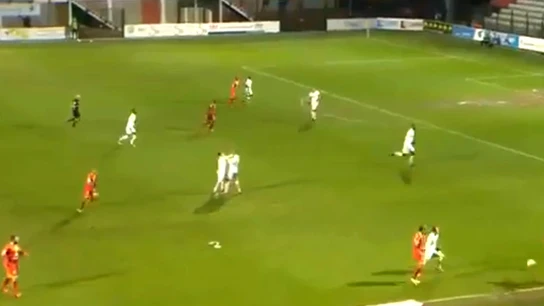 Dos jugadores del Auxerre se pelean Dos jugadores del Auxerre se pelean