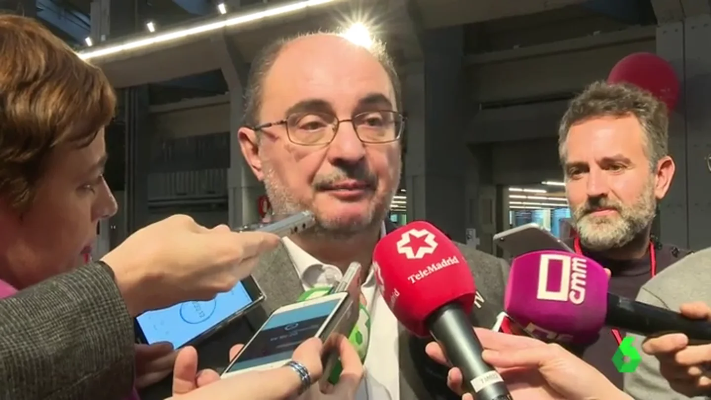 Javier Lambán, presidente de Aragón Javier Lambán, presidente de Aragón