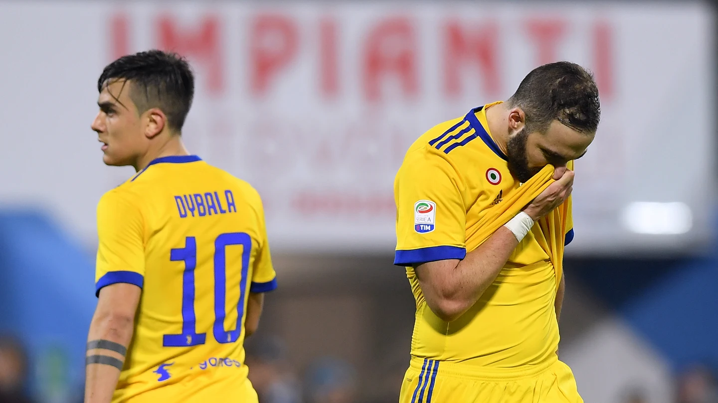 Higuaín y Dybala Higuaín y Dybala