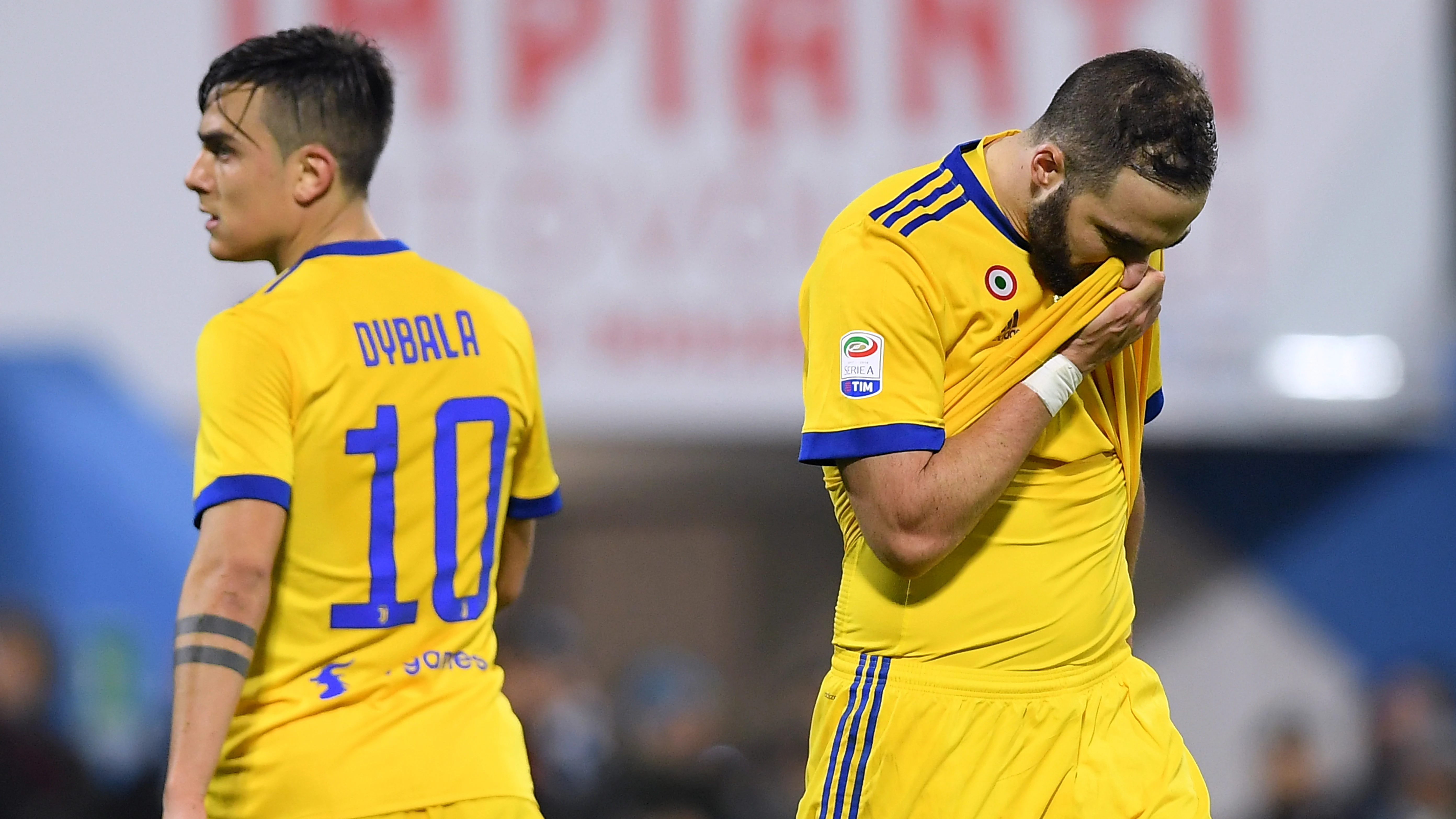 Higuaín y Dybala