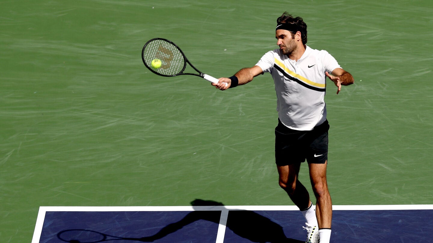 Roger Federer en Indian Wells