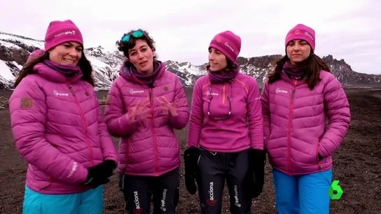 Un grupo de 80 mujeres investiga el cambio climático en la Antártida y visibiliza el papel de ellas en la ciencia: "Damos nuevas perspectivas" Un grupo de 80 mujeres investiga el cambio climático en la Antártida y visibiliza el papel de ellas en la ciencia: "Damos nuevas perspectivas"