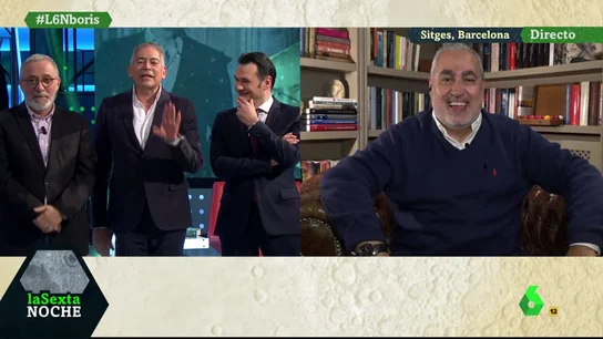 Boris Izaguirre, Xavier Sardà y Jorge Salvador Boris Izaguirre, Xavier Sardà y Jorge Salvador