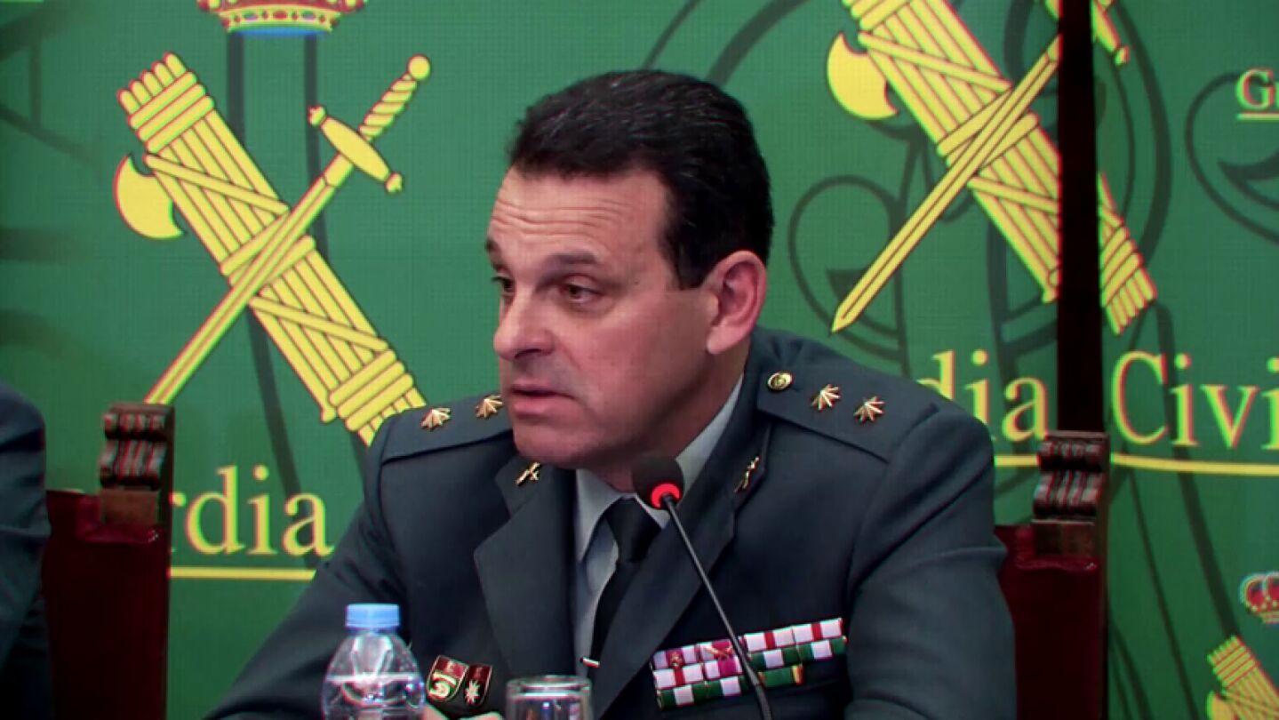 Hern&aacute;ndez, jefe de la comandancia de la Guardia Civil de Almer&iacute;a