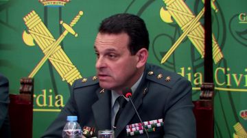 Hernández, jefe de la comandancia de la Guardia Civil de Almería
