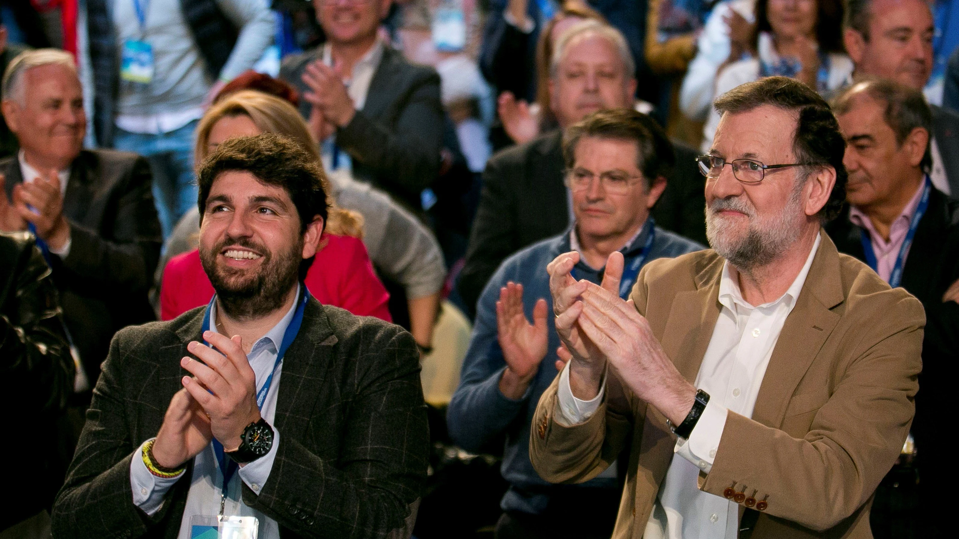 Fotografía facilitada por el PP de su presidente, Mariano Rajoy