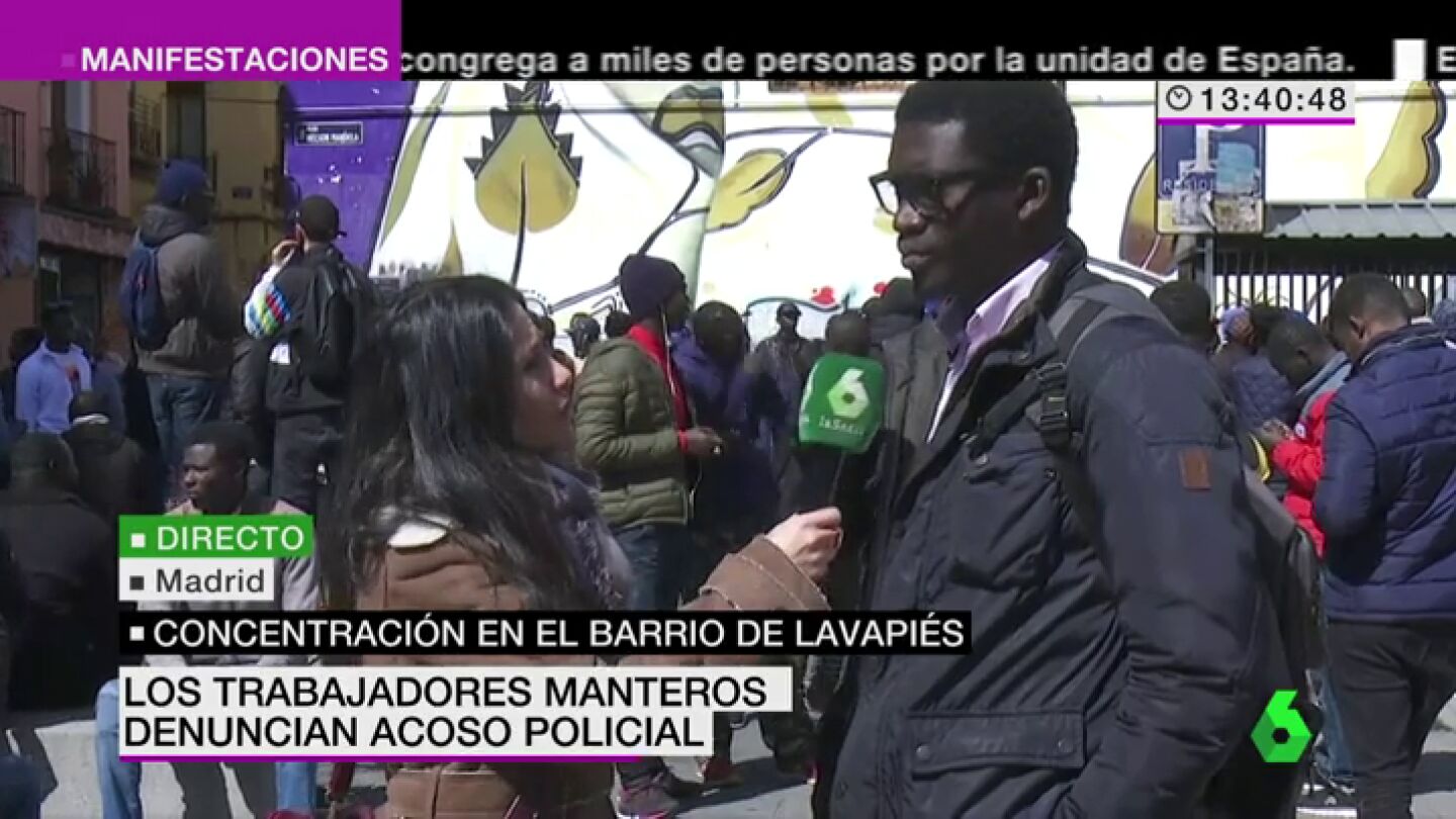 Cheikh Ndiaye, portavoz de los inmigrantes senegaleses: "El Estado espa&ntilde;ol est&aacute; jugando con nosotros, no quieren que sepamos la verdad"