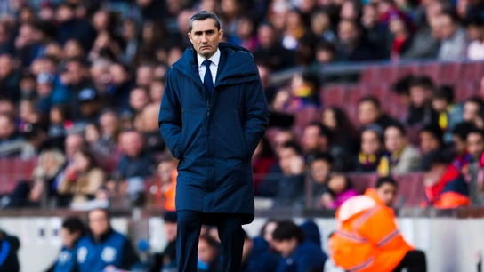 Ernesto Valverde, entrenador del Barcelona Ernesto Valverde, entrenador del Barcelona