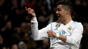 Cristiano Ronaldo celebra un gol