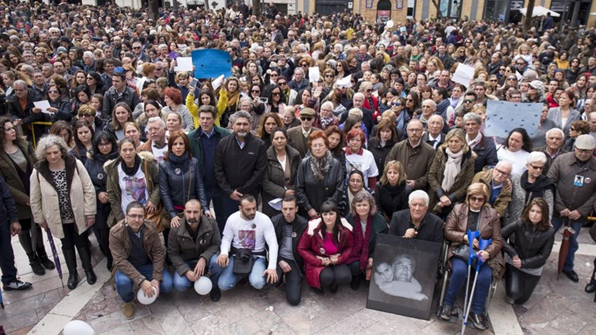 Manifestación por la prisión permanente revisable en Huelva