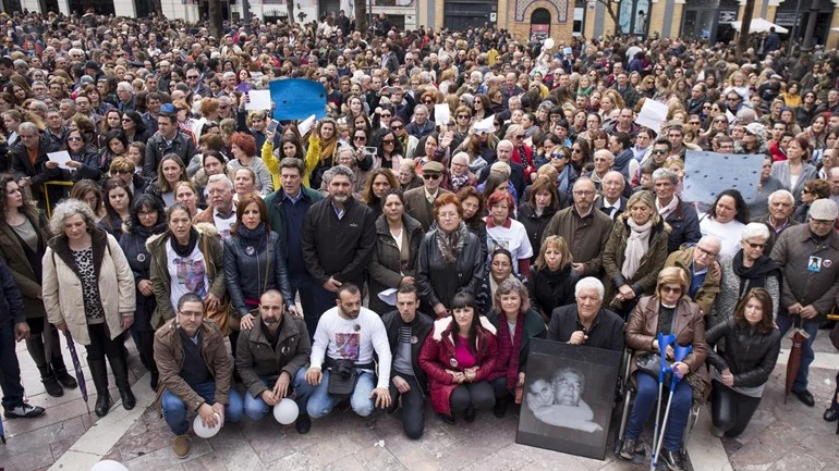 Manifestación por la prisión permanente revisable en Huelva