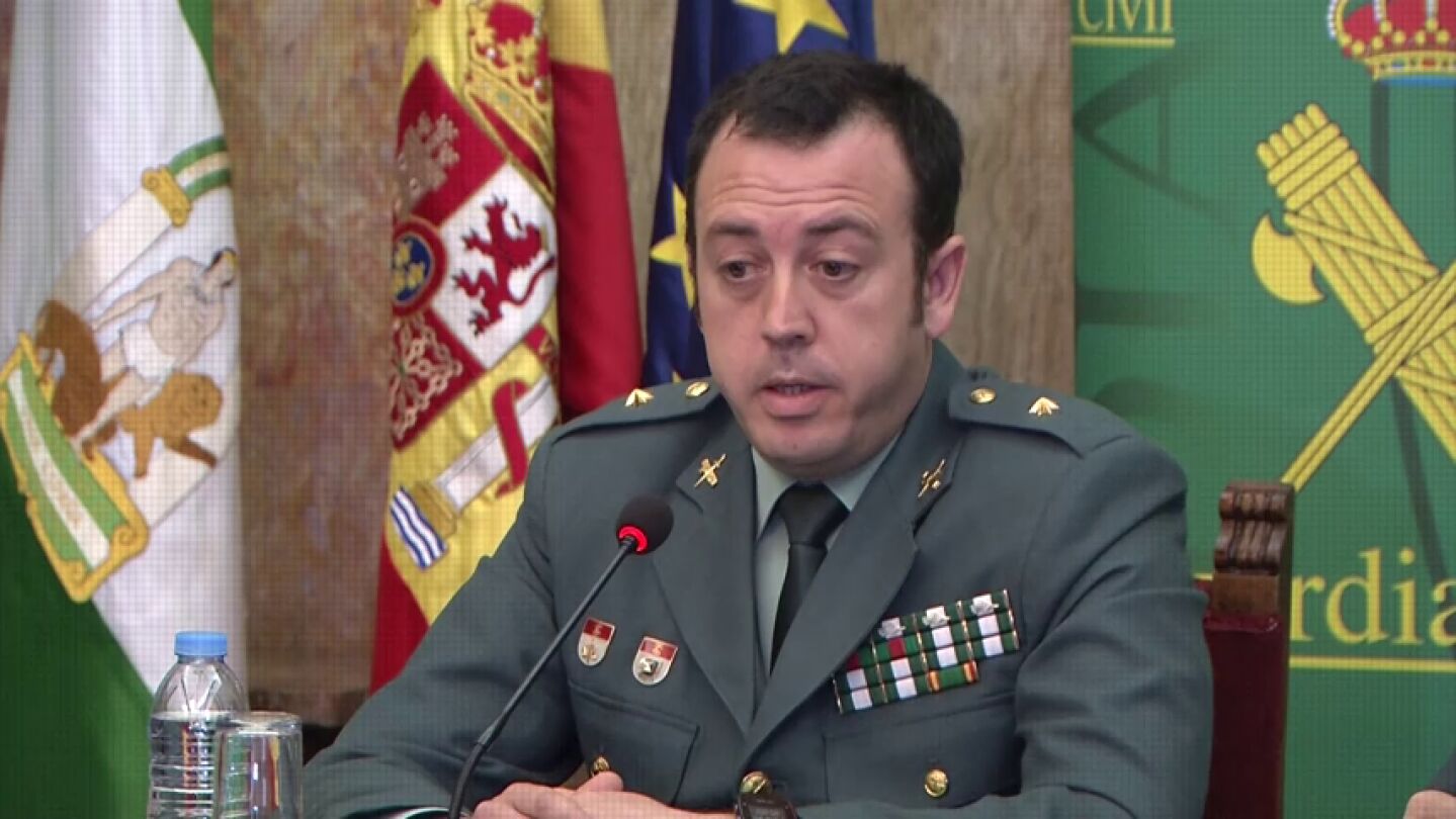 Juan Jes&uacute;s Reina, comandante de la UCO de la Guardia Civi