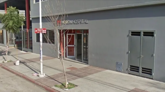 Imagen del hospital de Morón, en Buenos Aires, donde la niña ingresó ya sin vida Imagen del hospital de Morón donde la niña ingresó ya sin vida