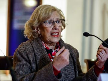 La alcaldesa de Madrid, Manuela Carmena La alcaldesa de Madrid, Manuela Carmena