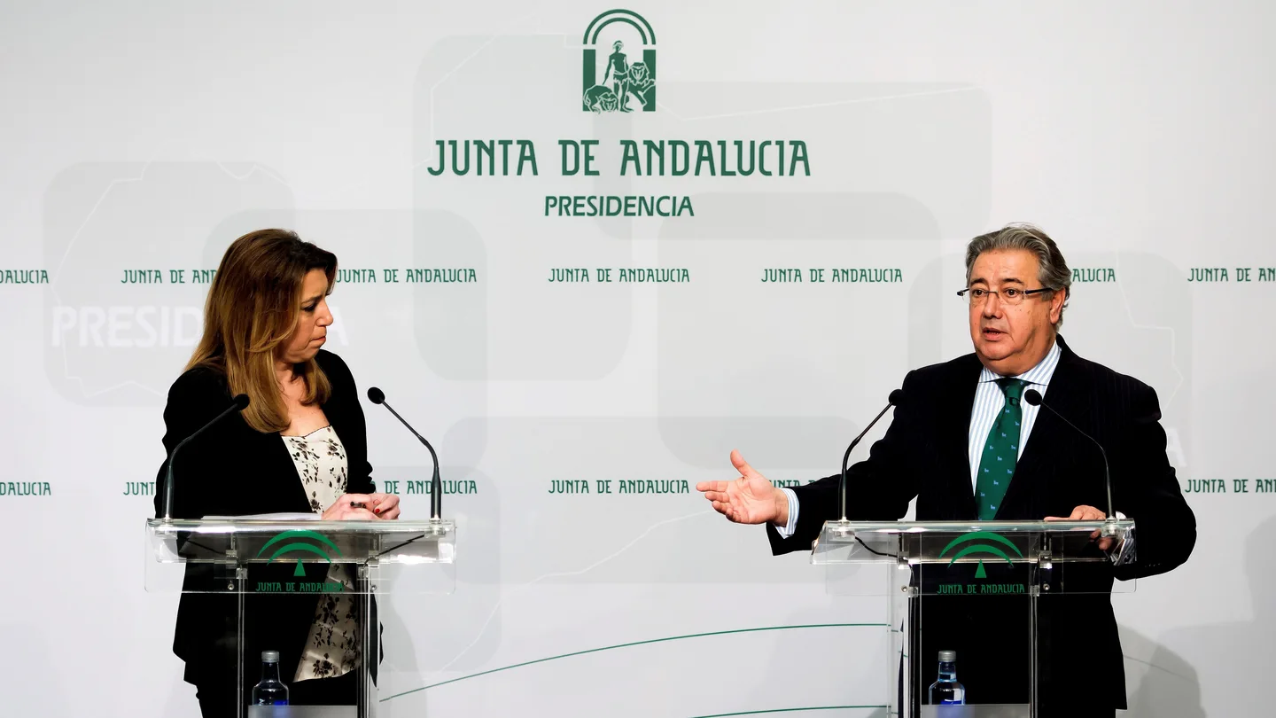 Susana Díaz junto a Juan Ignacio Zoido Susana Díaz junto a Juan Ignacio Zoido