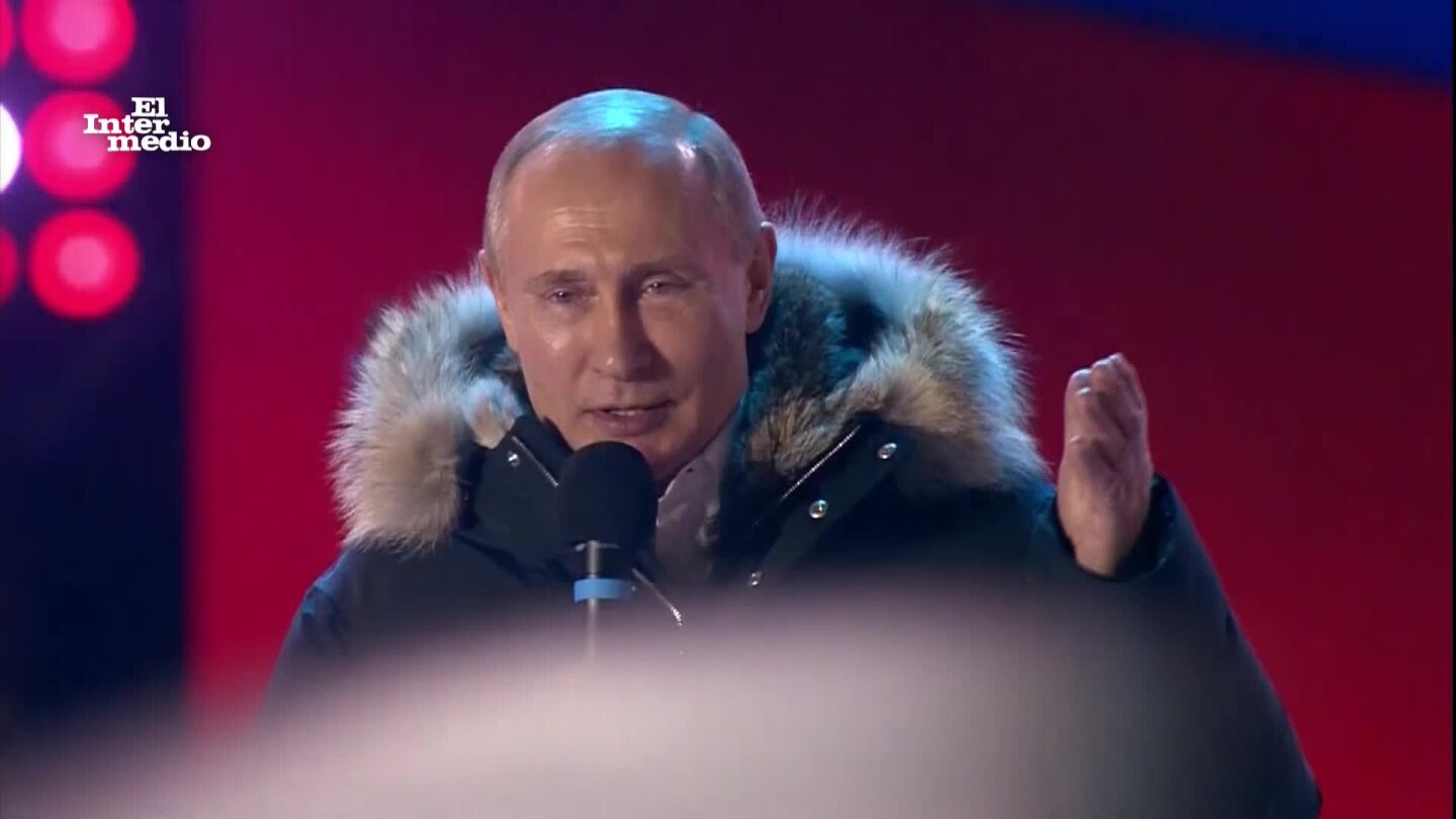 Vlad&iacute;mir Putin, presidente de Rusia