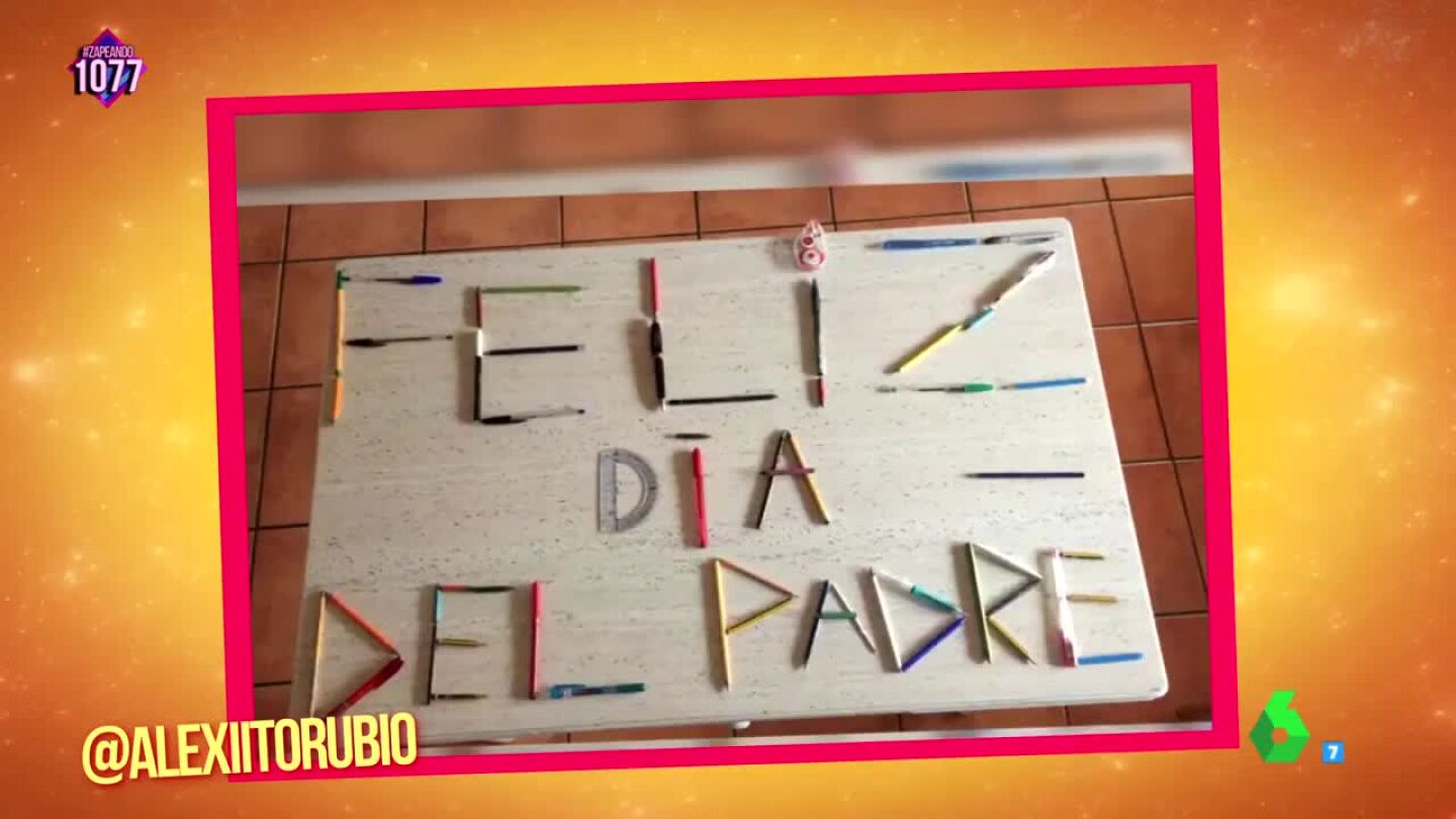Con una felicitación sorpresa; así celebran los espectadores de Zapeando el Día del Padre 
