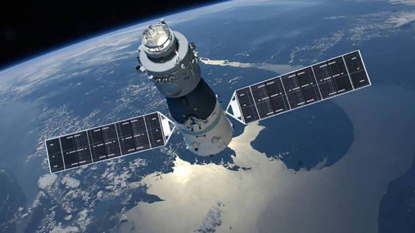 la estaci&oacute;n espacial china Tiangong-1