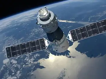 la estación espacial china Tiangong-1 la estación espacial china Tiangong-1