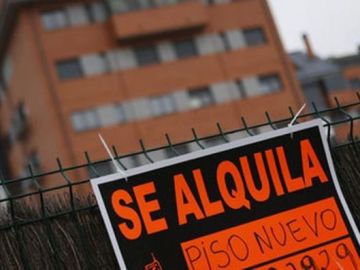 Cartel de alquiler de vivienda Cartel de alquiler de vivienda