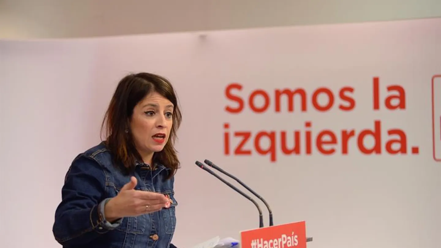 La vicesecretaria general del PSOE, Adriana Lastra La vicesecretaria general del PSOE, Adriana Lastra