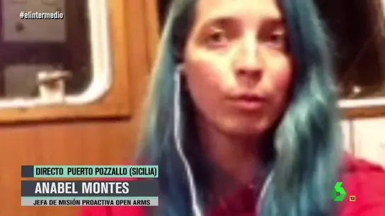 Anabel Montes, de Proactiva Open Arms Anabel Montes, de Proactiva Open Arms