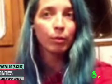 Anabel Montes, de Proactiva Open Arms Anabel Montes, de Proactiva Open Arms