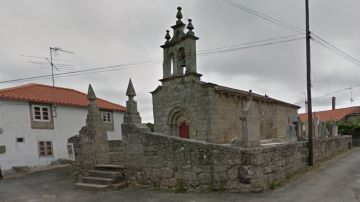 Parroquia de Esporiz, en Monterroso (Lugo)