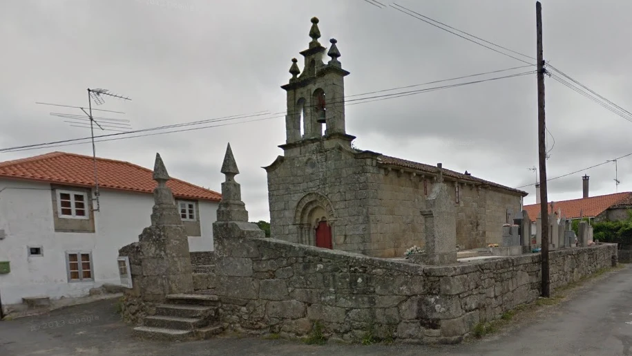 Parroquia de Esporiz, en Monterroso (Lugo)