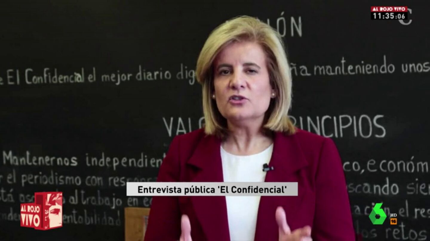F&aacute;tima B&aacute;&ntilde;ez, ministra de Empleo