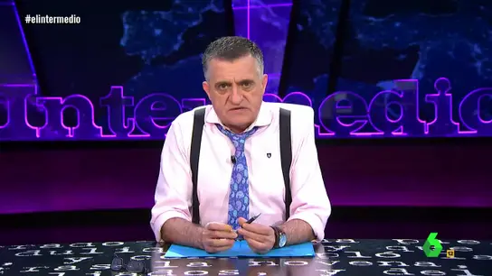 El Gran Wyoming, en El Intermedio El Gran Wyoming, en El Intermedio