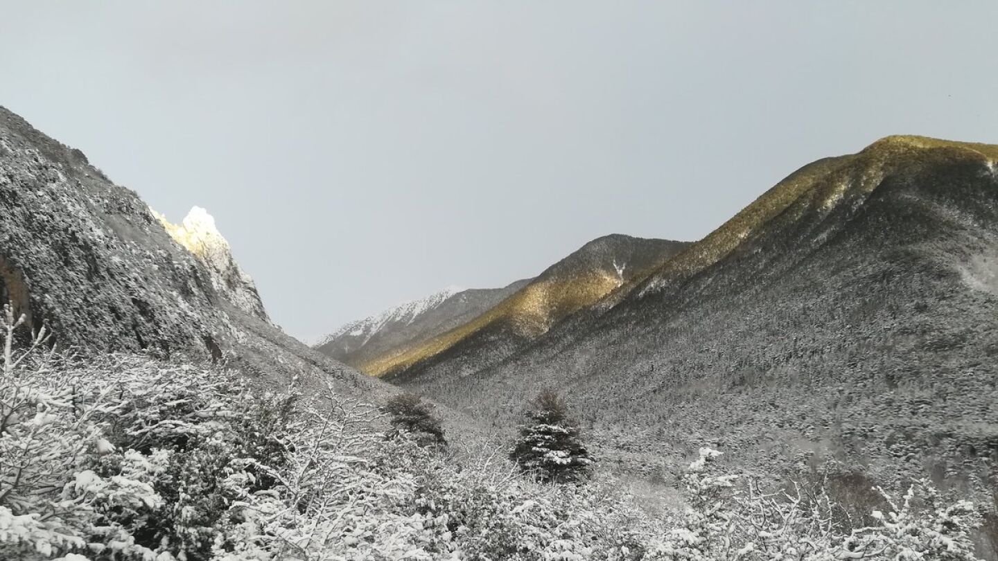 Nieve en los Pirineos