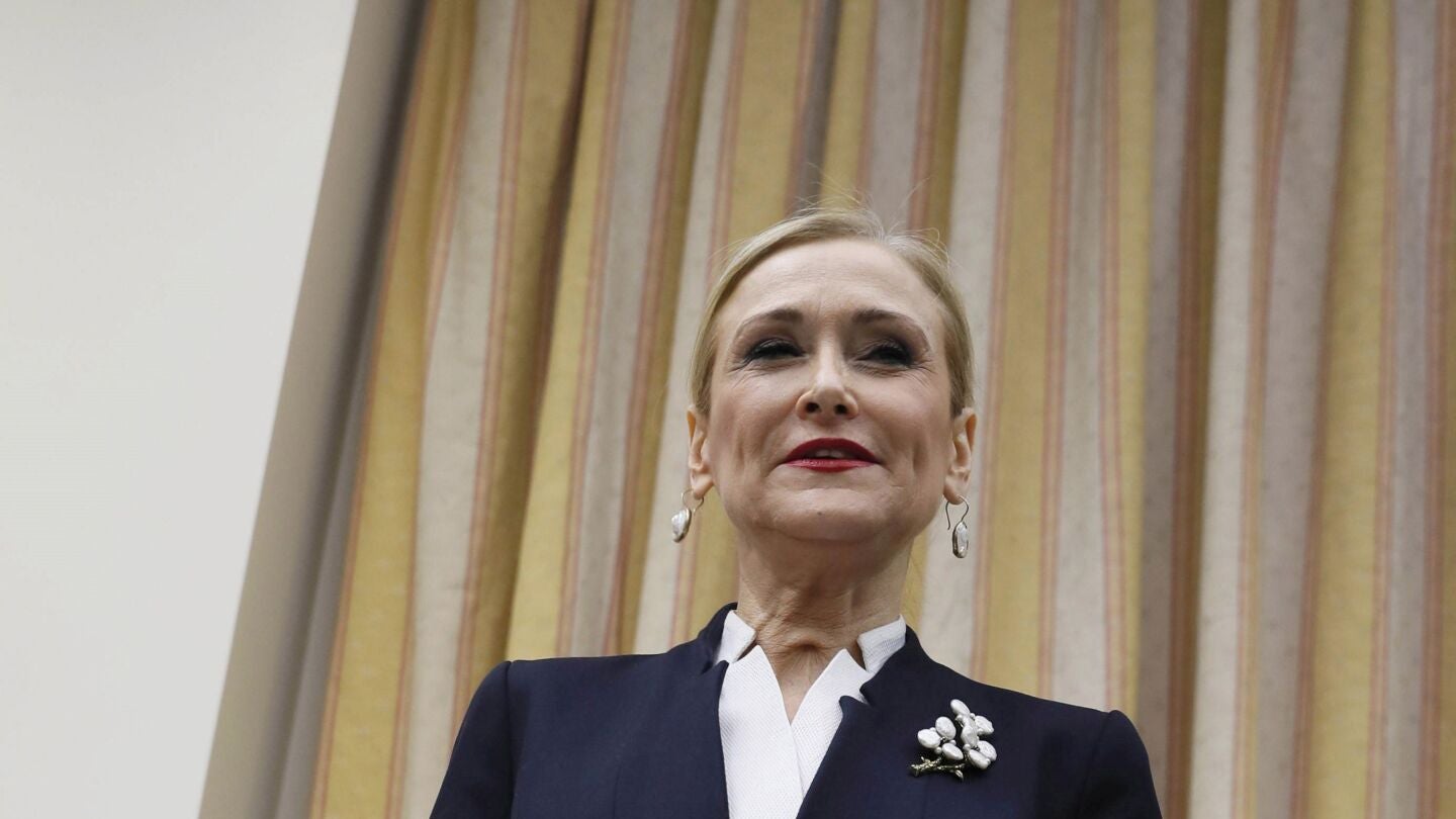 La presidenta de la Comunidad de Madrid, Cristina Cifuentes