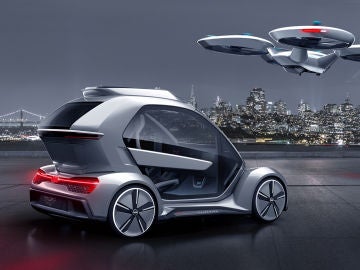 Audi se une a Airbus e Italdesign en el desarrollo de un coche modular y volador
