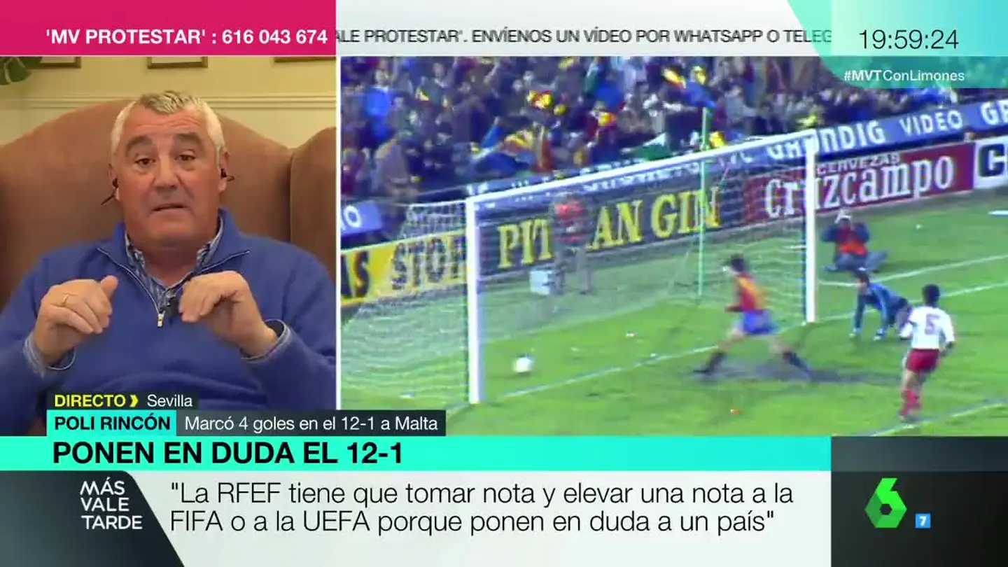 Más Vale Tarde entrevista al exfutbolisa Poli Rincón Más Vale Tarde entrevista al exfutbolisa Poli Rincón