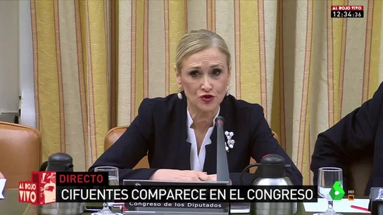 El Congreso interroga a Cristina Cifuentes por la supuesta financiación ilegal del partido El Congreso interroga a Cristina Cifuentes por la supuesta financiación ilegal del partido