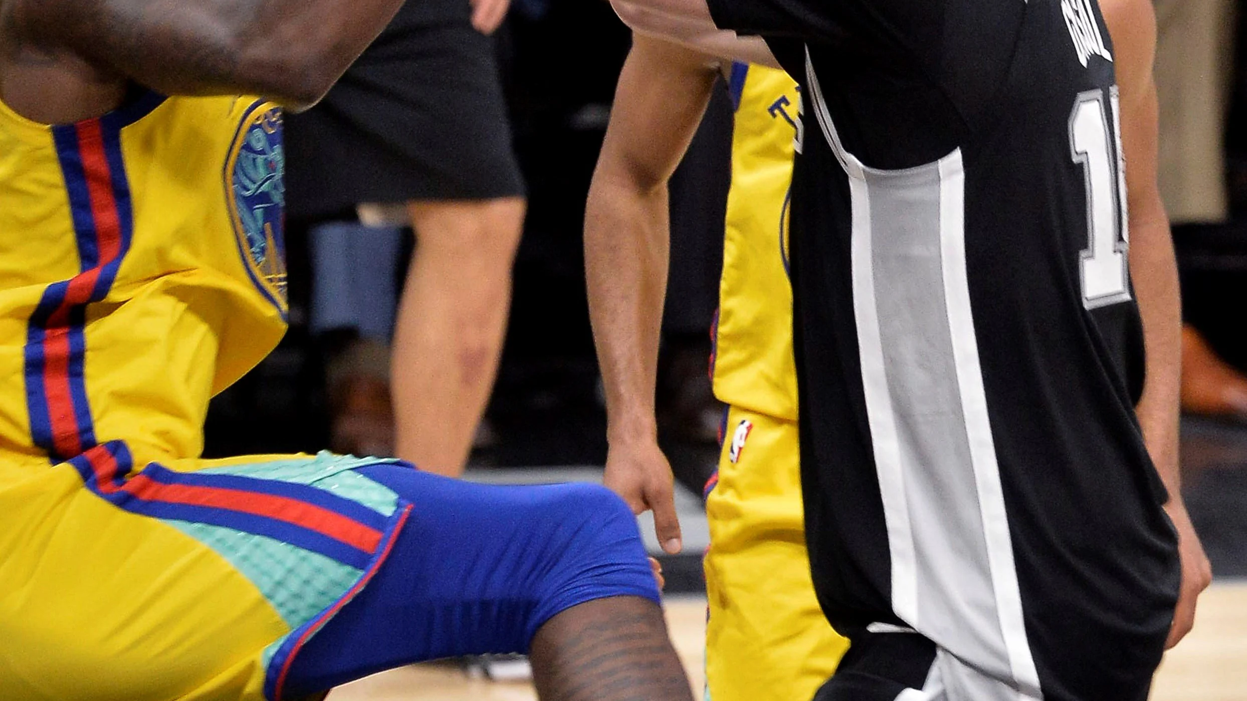 Pau Gasol, en el partido ante los Warriors