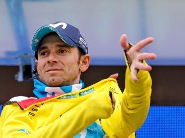 Alejandro Valverde, nuevo líder de la Volta a Catalunya Alejandro Valverde, nuevo líder de la Volta a Catalunya