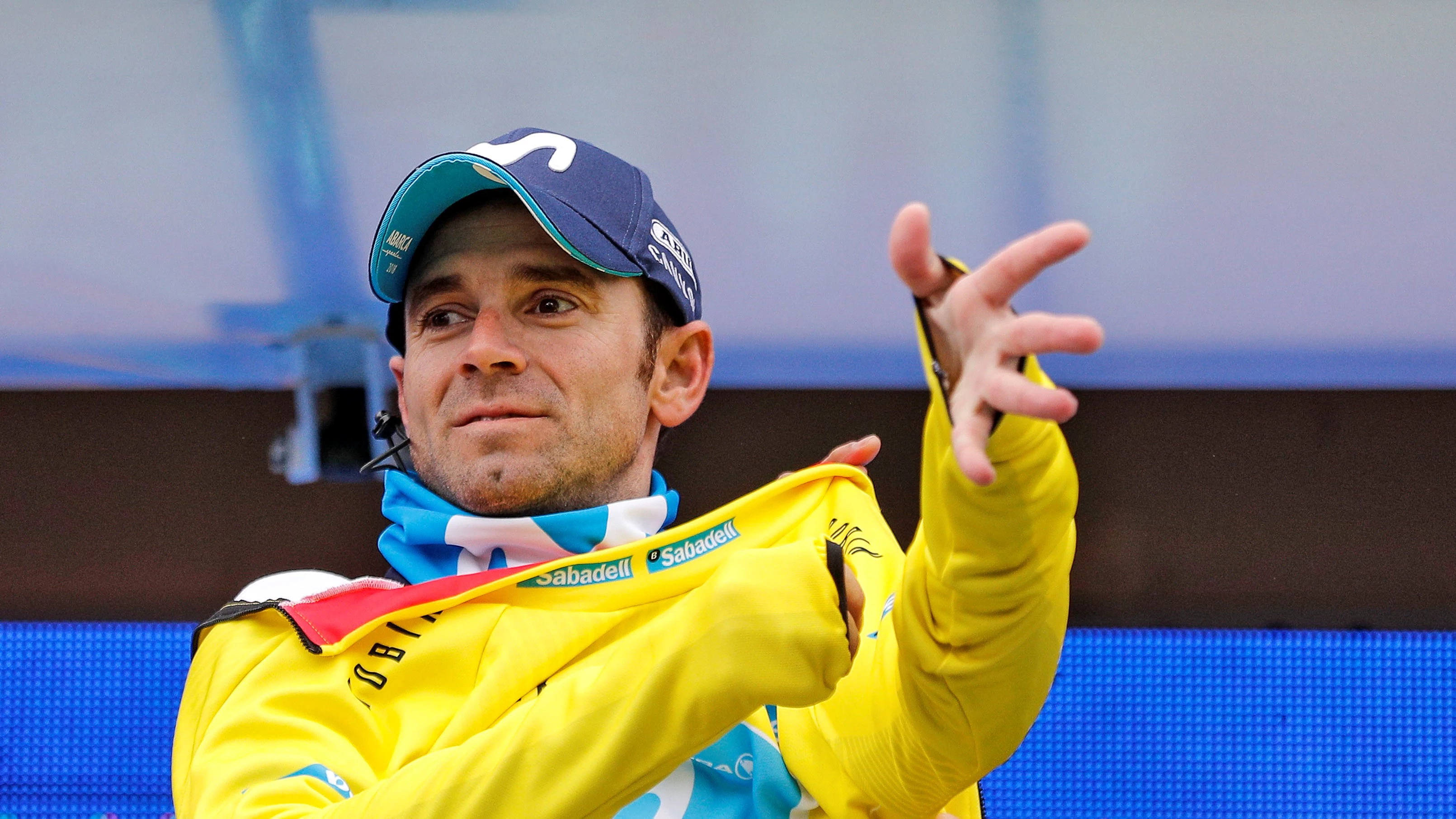 Alejandro Valverde, nuevo l&iacute;der de la Volta a Catalunya