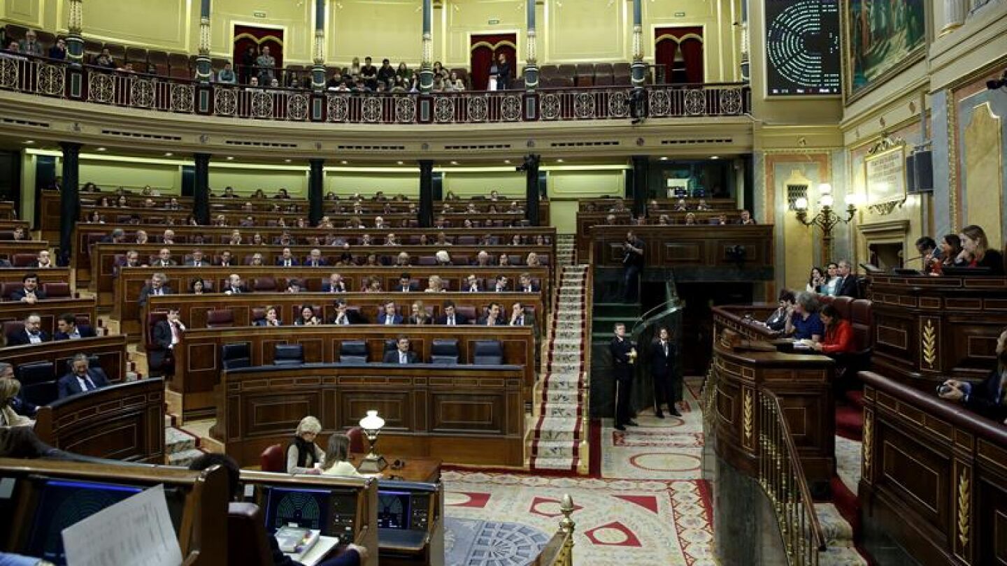 Vista general del Congreso de los Diputados