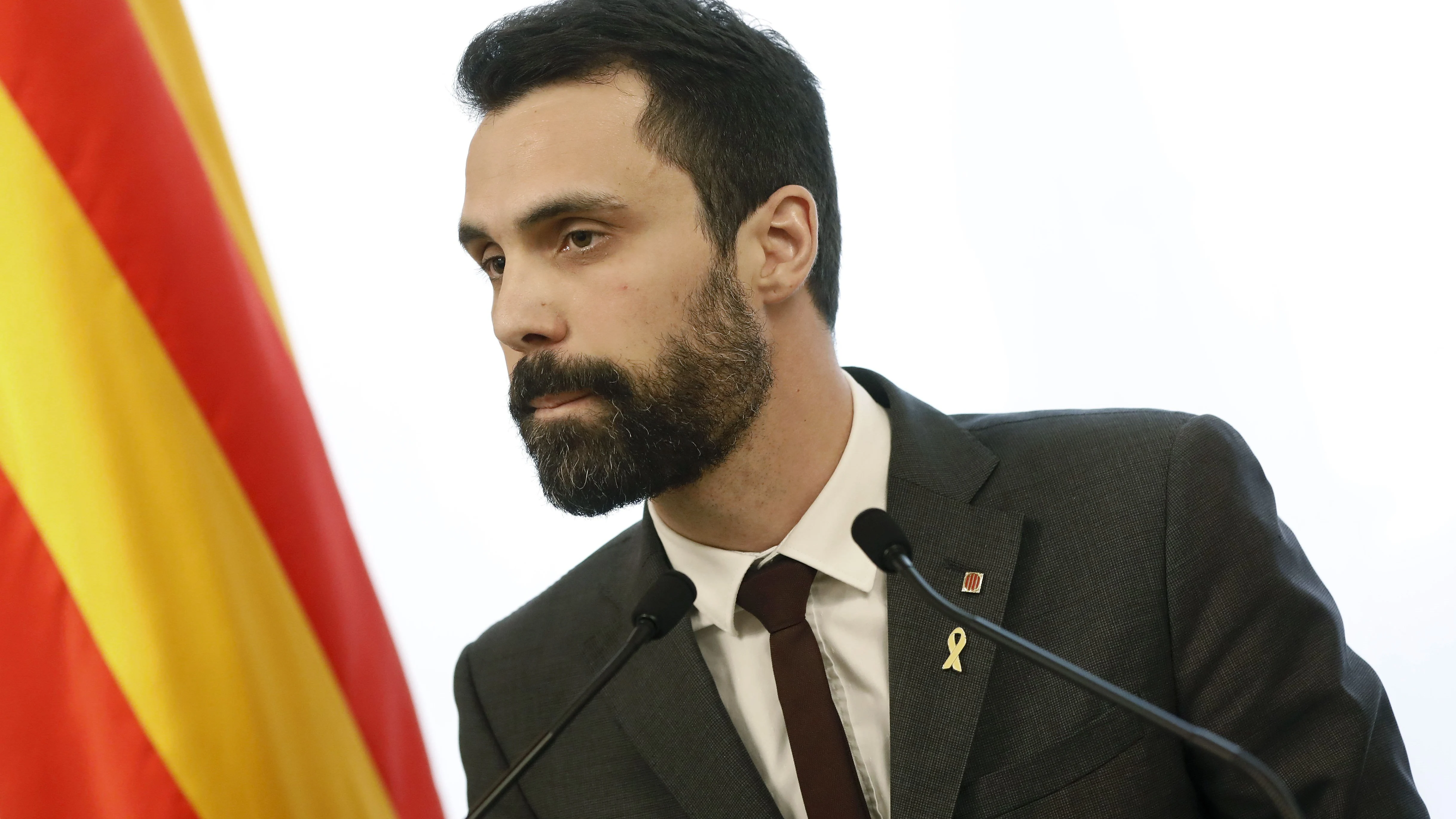 El presidente de la cámara catalana, Roger Torrent