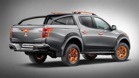 Mitsubishi L200 Barbarian SVP II Mitsubishi L200 Barbarian SVP II, un pick-up que sólo se venderá en UK.