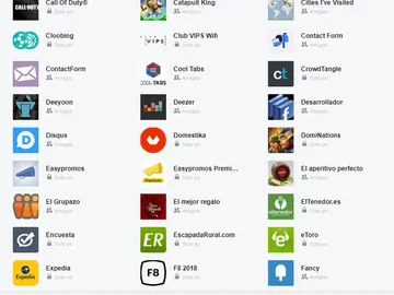 Aplicaciones de Facebook Aplicaciones de Facebook