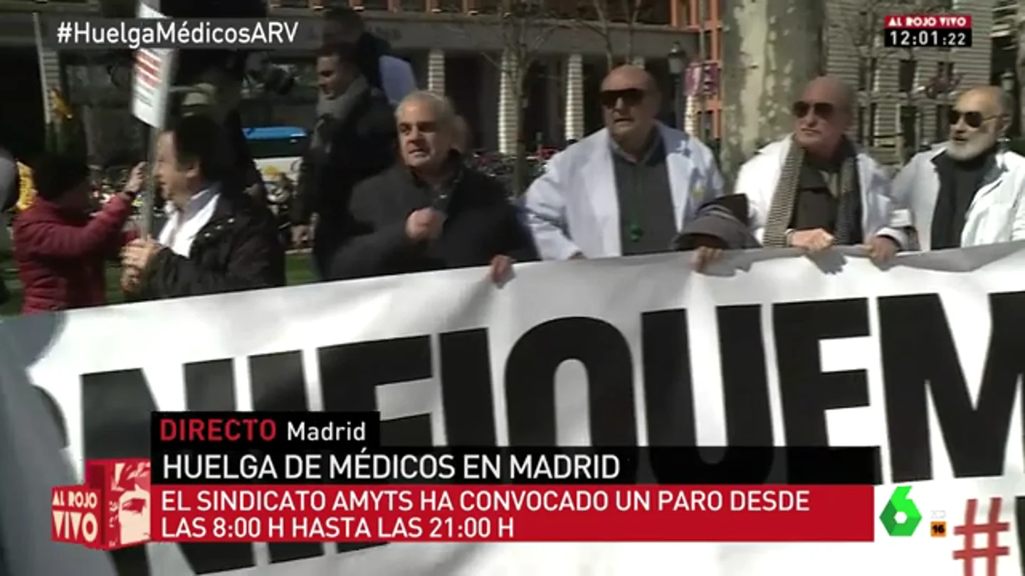 Huelga de médicos en Madrid Huelga de médicos en Madrid