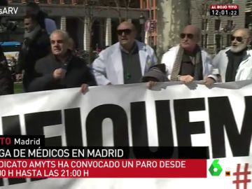 Huelga de médicos en Madrid Huelga de médicos en Madrid