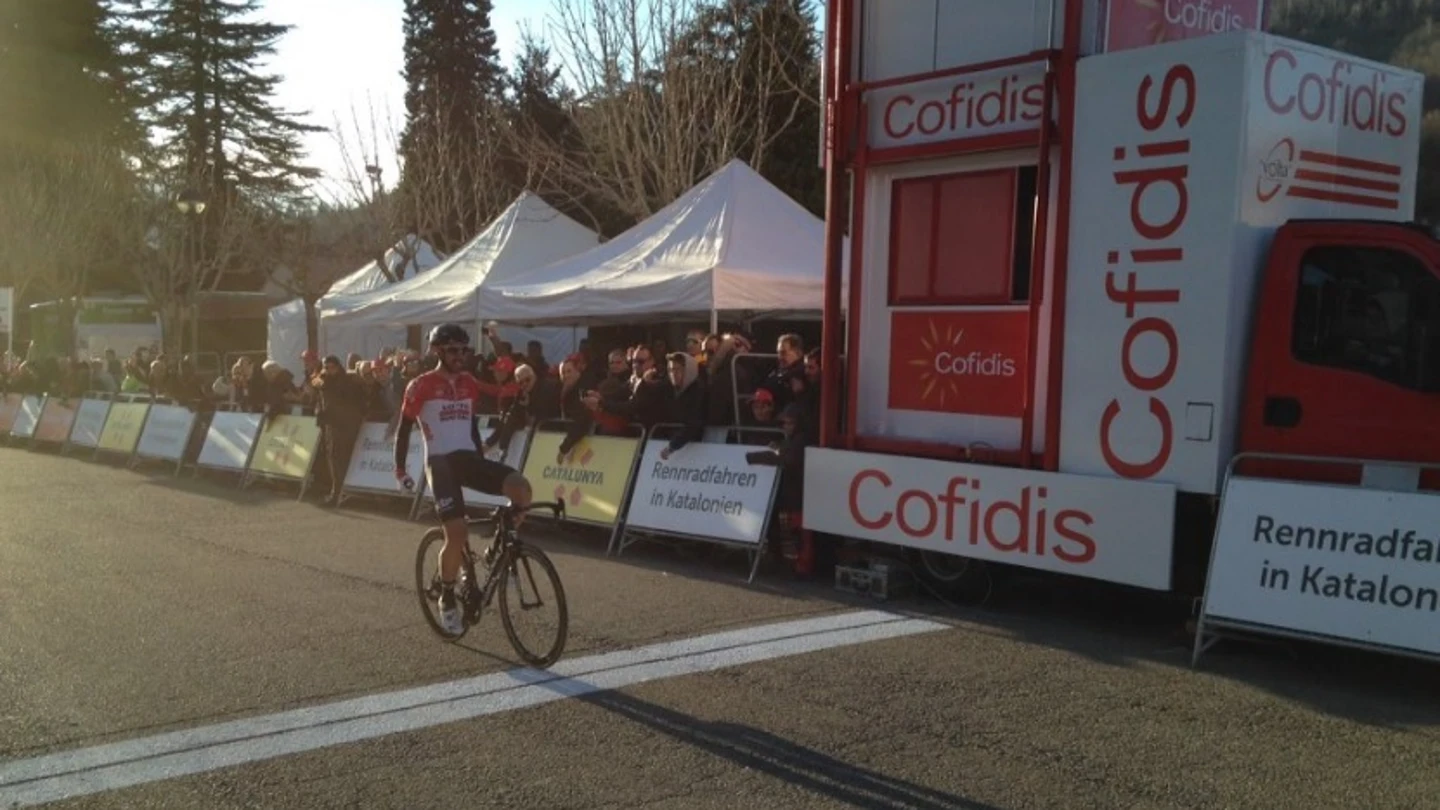 Thomas de Gendt gana la etapa reina de la Volta Thomas de Gendt gana la etapa reina de la Volta