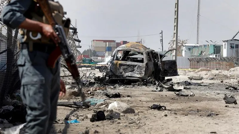 Imagen de archivo de un atentado con bomba en Kabul