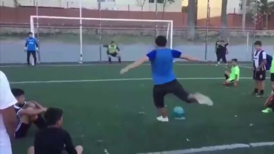 Una aut&eacute;ntica genialidad: el truco para tirar penaltis que arrasa en redes sociales