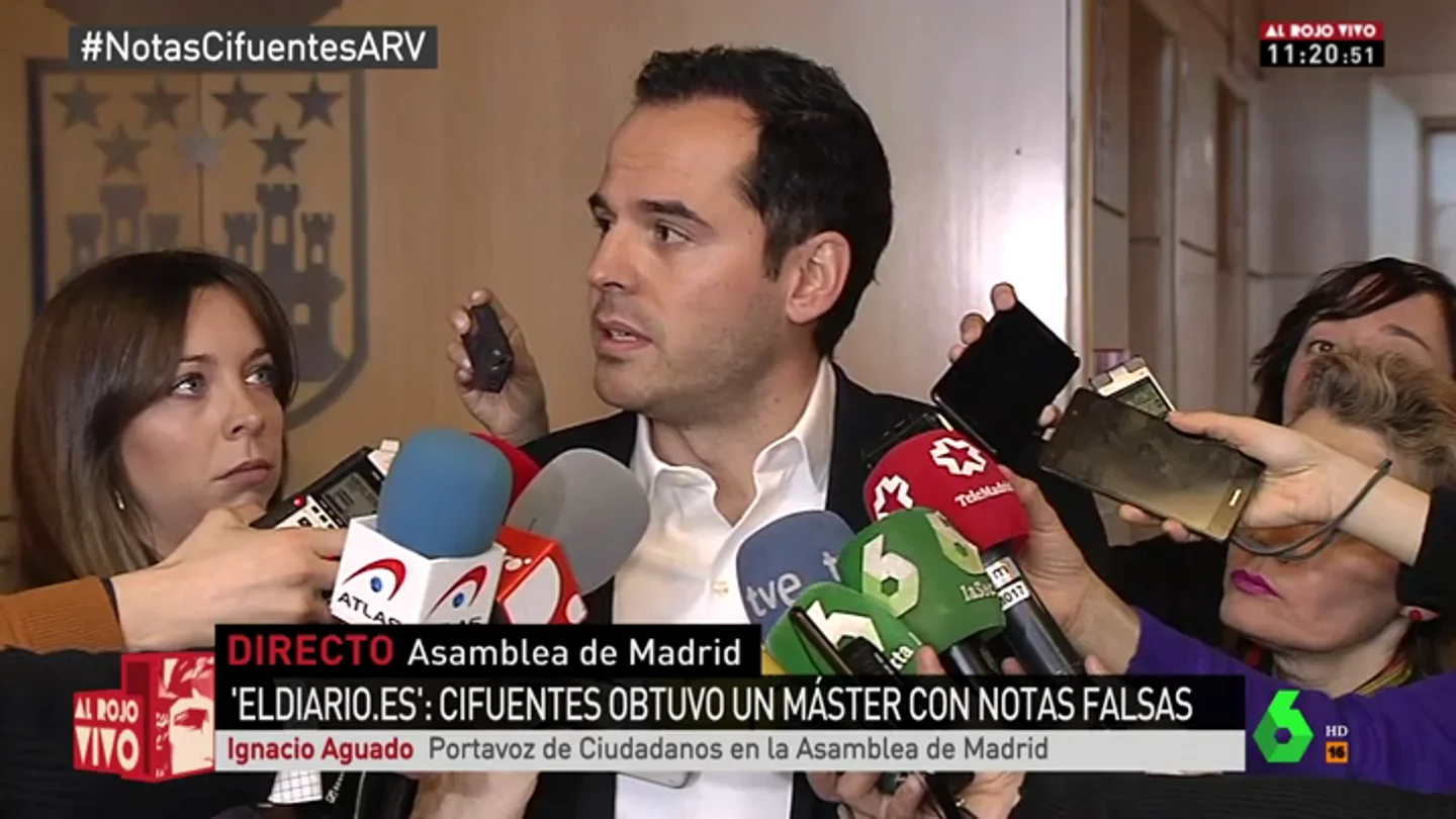 Ignacio Aguado, portavoz de Ciudadanos en la Asamblea de Madrid Ignacio Aguado, portavoz de Ciudadanos en la Asamblea de Madrid